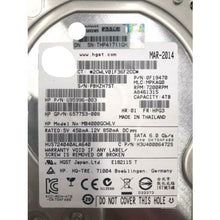 Load image into Gallery viewer, Disco 694374-B21 HPE 4TB 3G SATA 7.2K RPM LFF 3.5&quot; MIDLINE 694534-001 695996-003 - MFerraz Tecnologia
