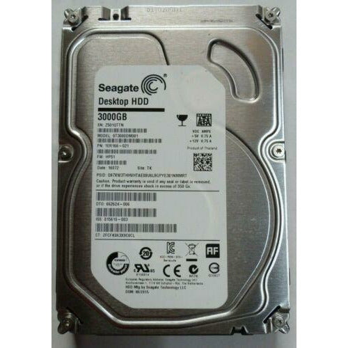 Disco Seagate Desktop HDD (ST3000DM001) SATA 3TB 6.0Gb/ 7200-RPM,64MB-Cache 3.5