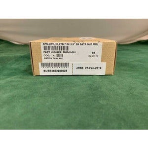 HD HP 508041-001 (507774-B21) - SPS-DRV,HD,2TB,7.2K 3.5" 3G SATA NHP MDL - MFerraz Tecnologia