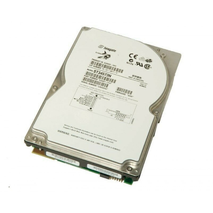 Seagate Barrcuda 9LP (ST34573N) 4.5GB,7200RPM, 50 Pin Scsi,3.5