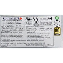 Cargar imagen en el visor de la galería, Supermicro PWS-1K21P-1R 1200W Redundant Server Power Supply 80 Plus Gold 869601852155-FoxTI
